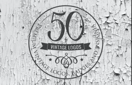 50 Vintage Logos Templates - Free Download