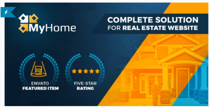 MyHome Real Estate WordPress - Free Download