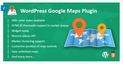 WordPress Google Maps Plugin  - Free Download